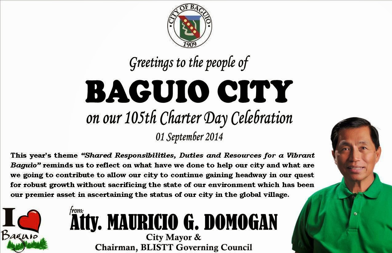 Baguio's 105th Charter Day