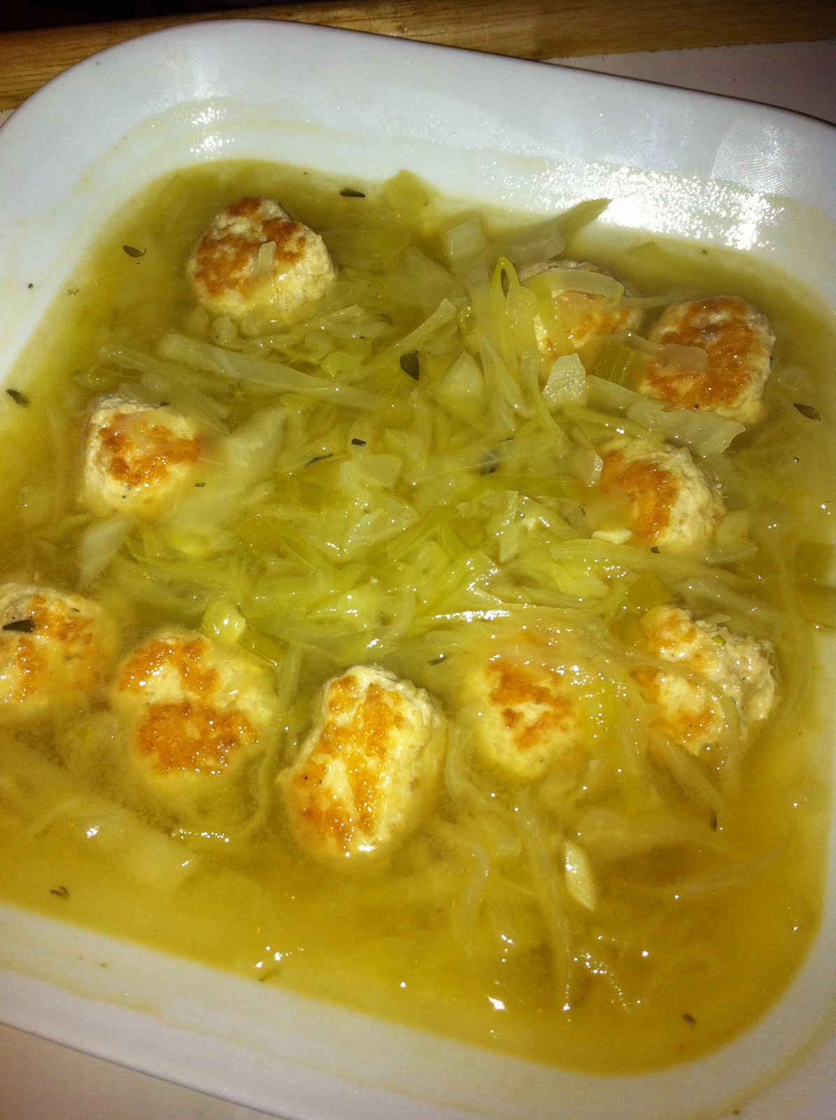 Hello, I'm Jody Phase 2 Chicken Ball and Cabbage Soup