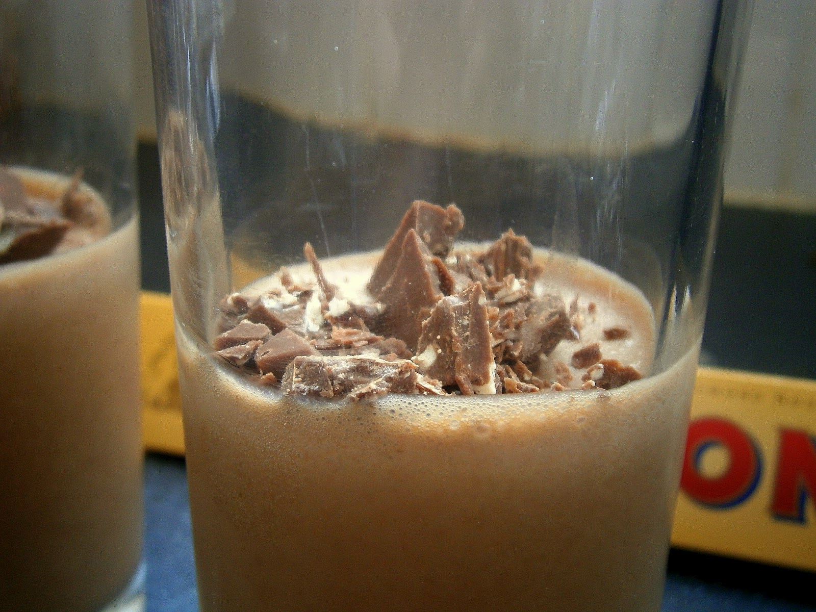 Eat Rainbow Love Toblerone mousse