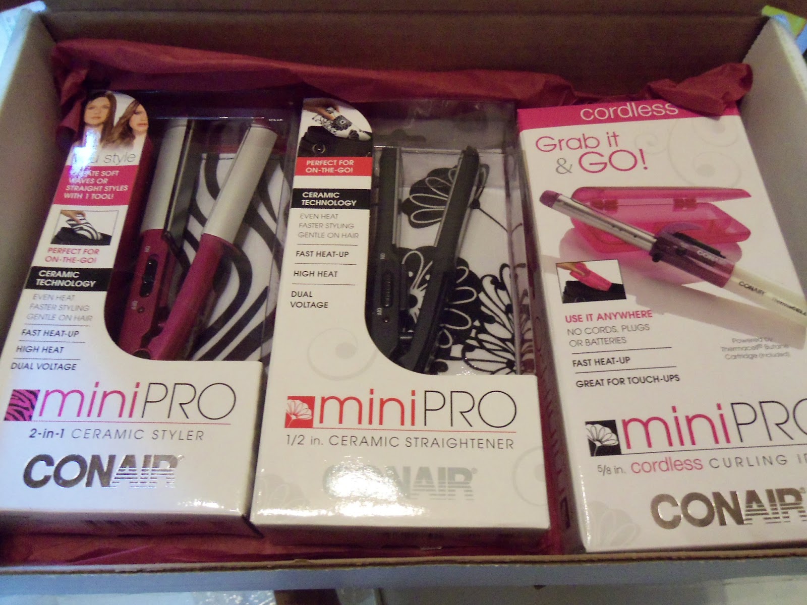 Shereen Travels Cheap Review & Giveaway Conair MiniPro Collection