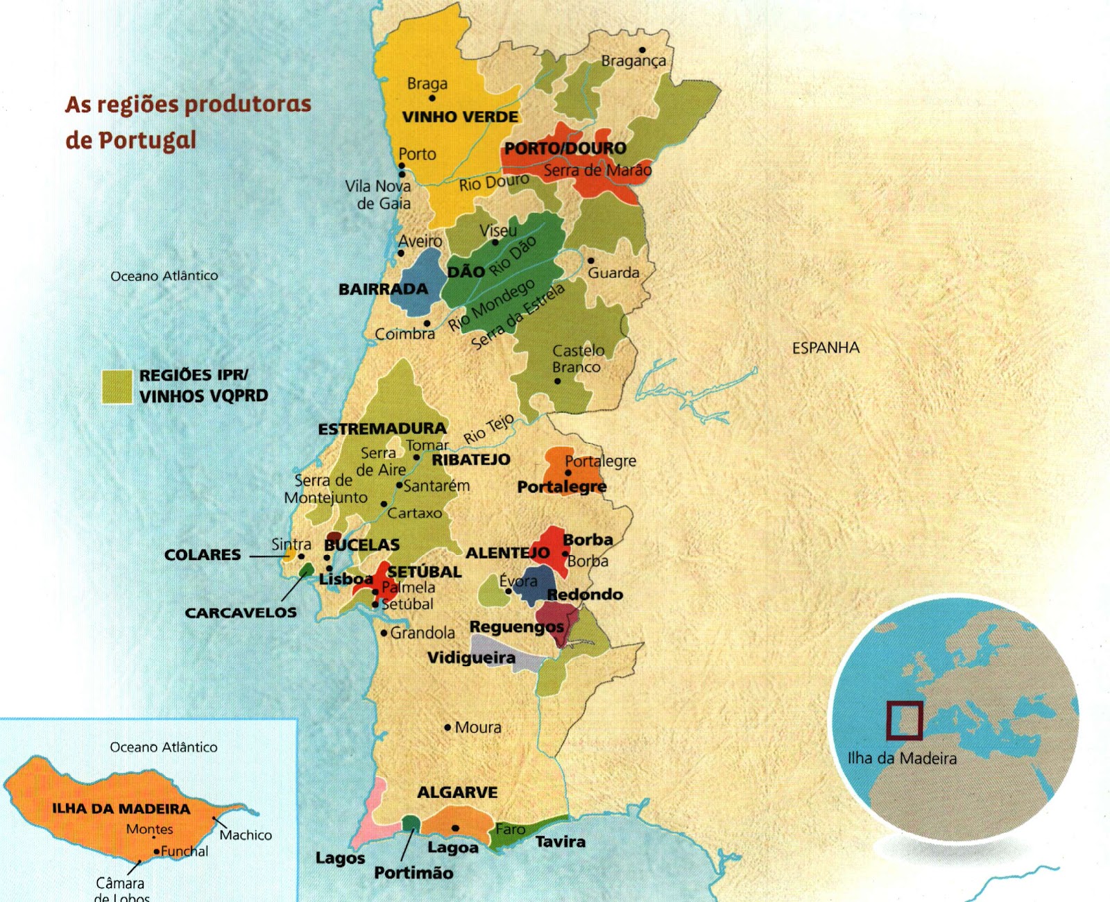 Regiões vitivinícolas portuguesas