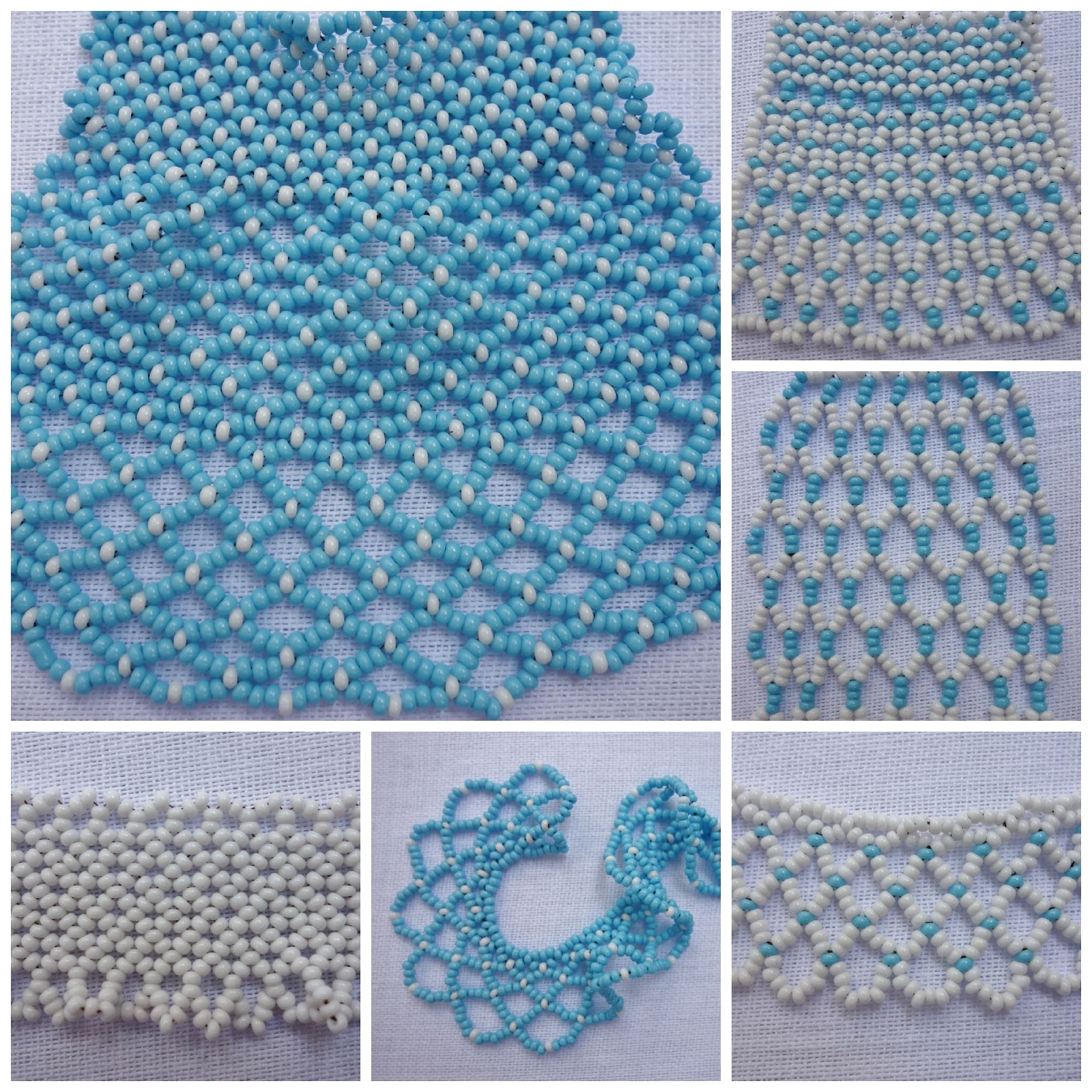 Art Jewelry Elements Beadwork Netting and a Tutorial