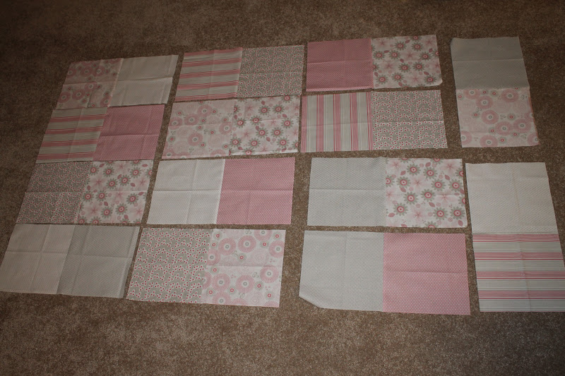 Awaiting Ada Fat Quarter Friday Crib Quilt or Toddler Bed Blanket