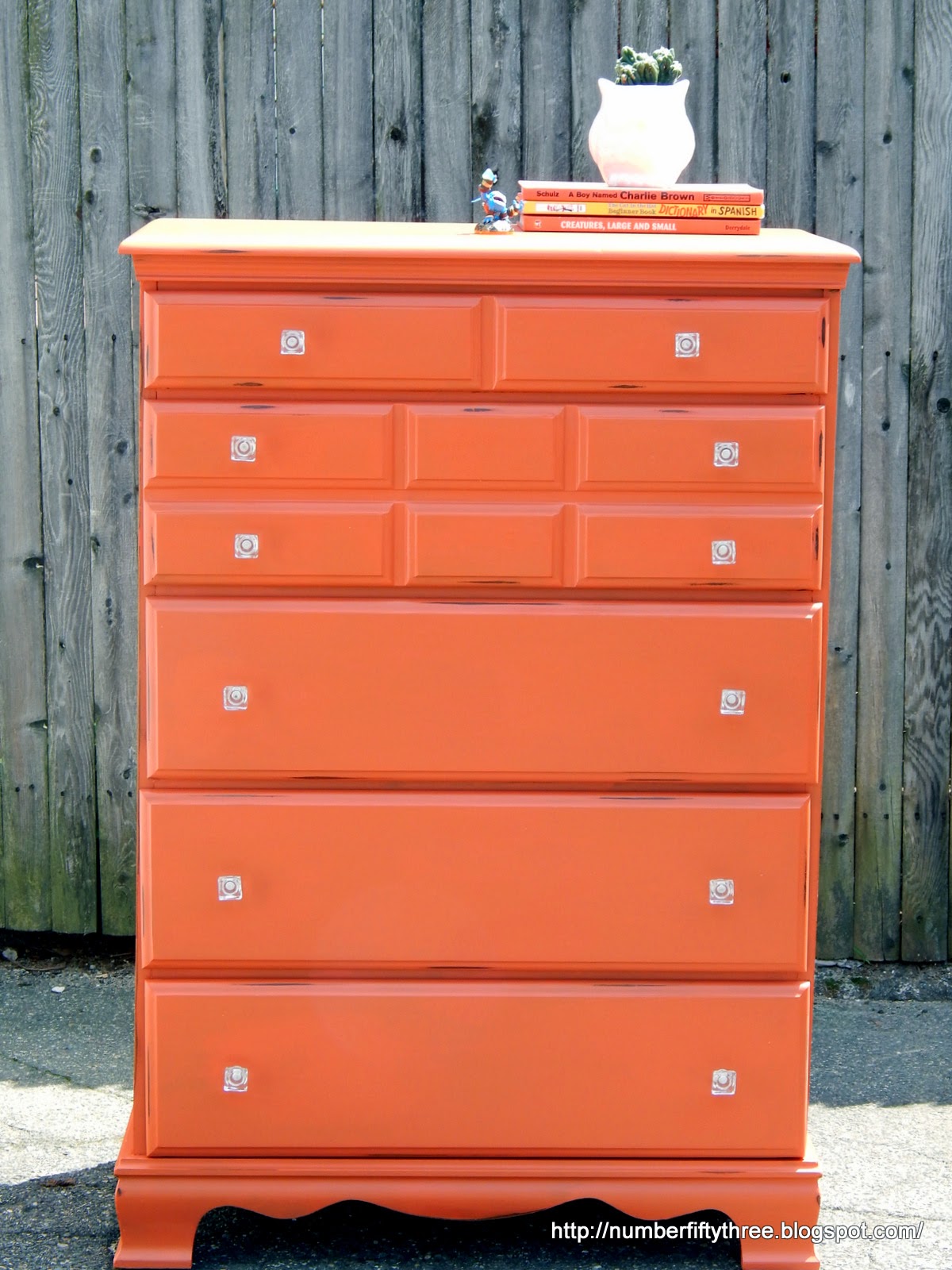 Number Fifty Three Persimmon Boys Dresser