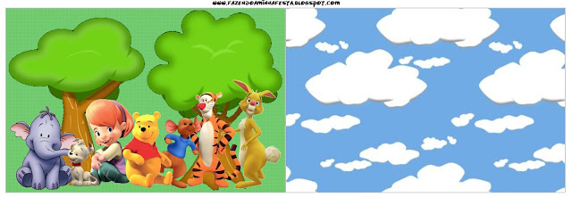 Tarjetería de Winnie de Pooh y sus amigos.