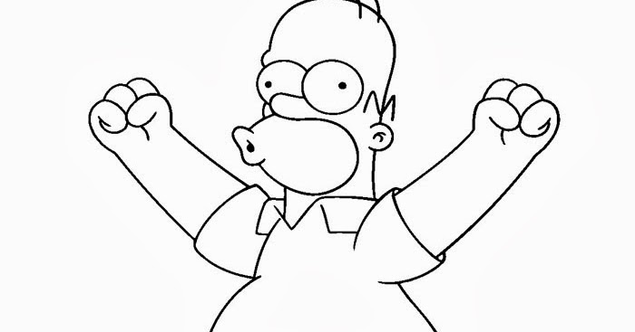 Homer coloring page | Free Coloring Pages and Coloring Books for Kids