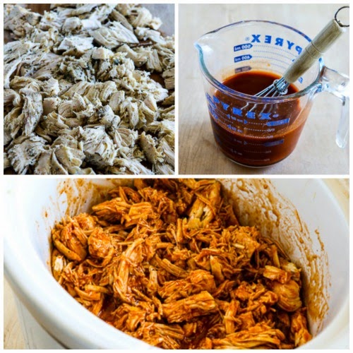 Buffalo Chicken Cauliflower Rice Bowl, Slow Cooker or Pressure Cooker