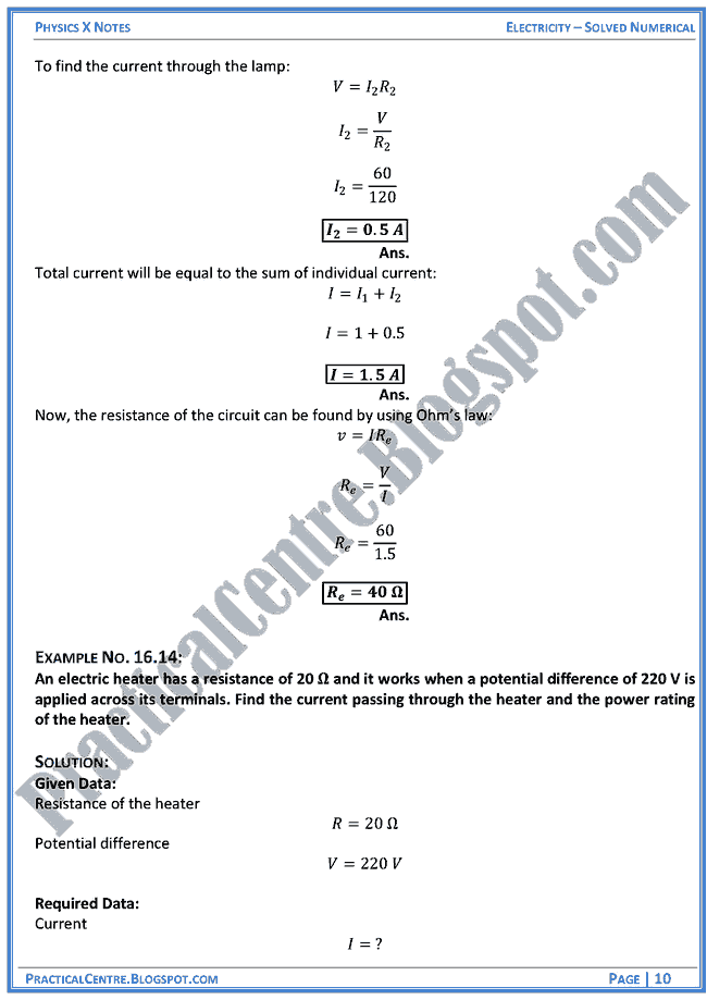 electricity-solved-numericals-example-and-problem-physics-x