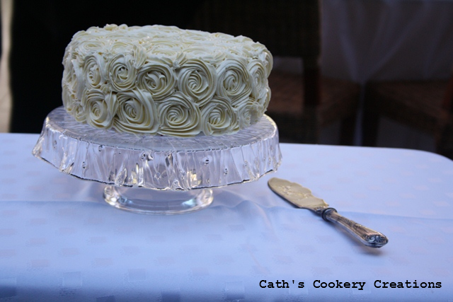 My Best Friend's Wedding Cake by Cath's Cookery Creations!