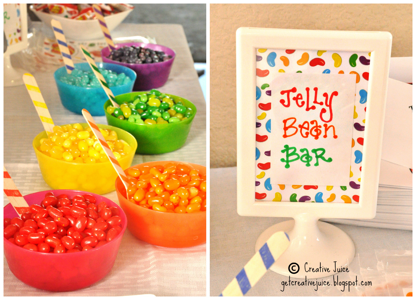 Jellybeans Sweets Birthday Customised Card 