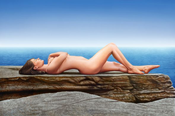 Horacio Cardozo pinturas mulheres nuas sensuais