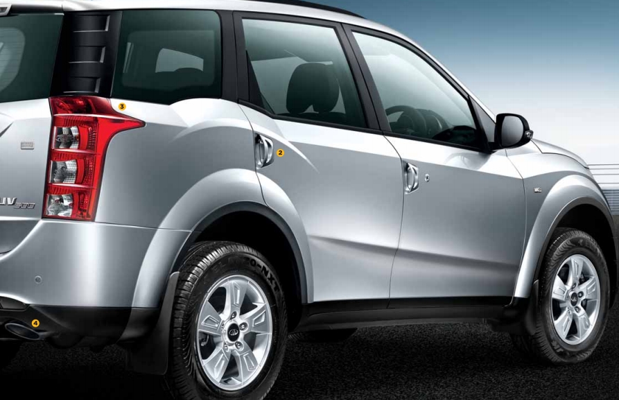 Mahindra XUV 500 Mahindra XUV 500 Basic Exterior design specification