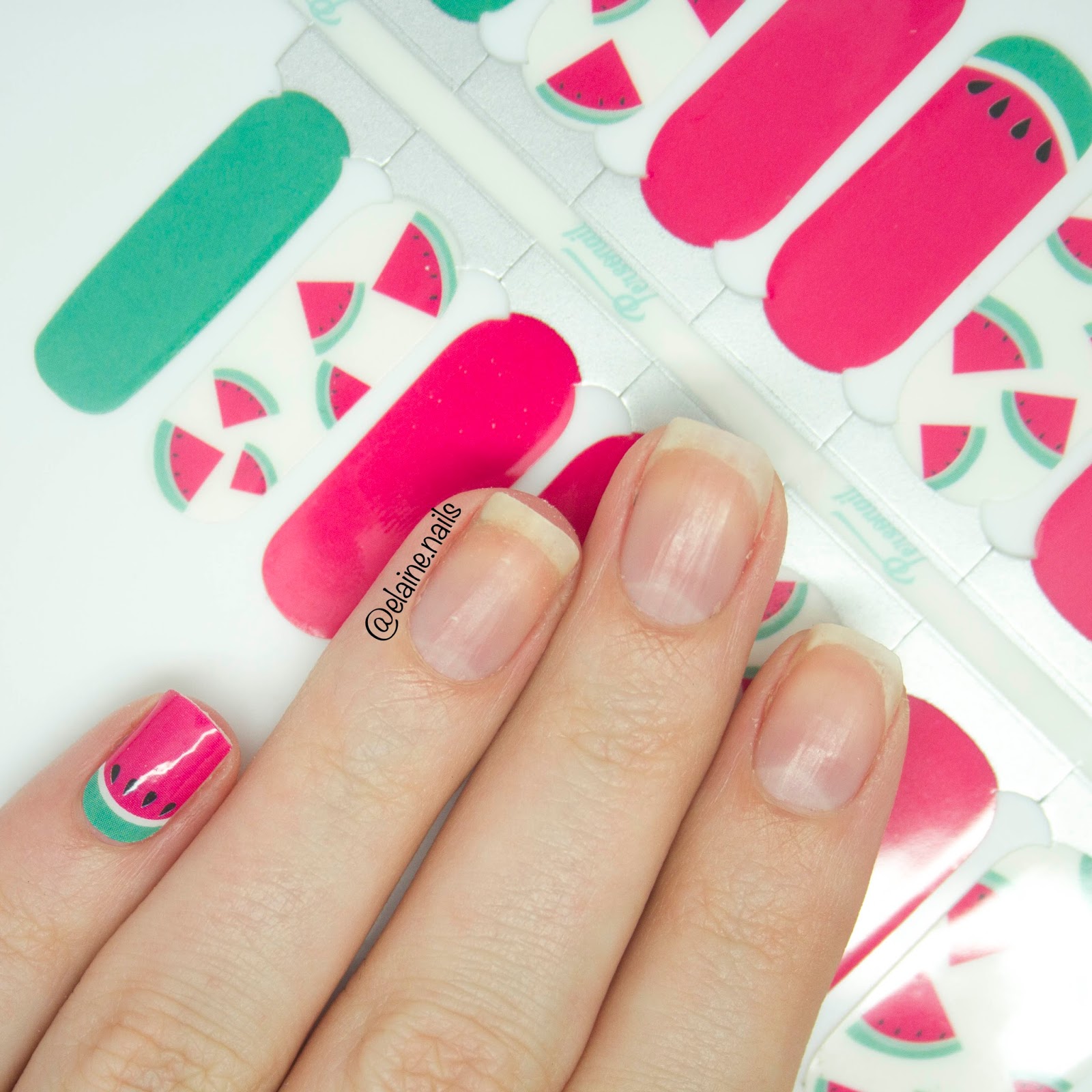 Elaine Nails Personail Nail Polish Strips Review