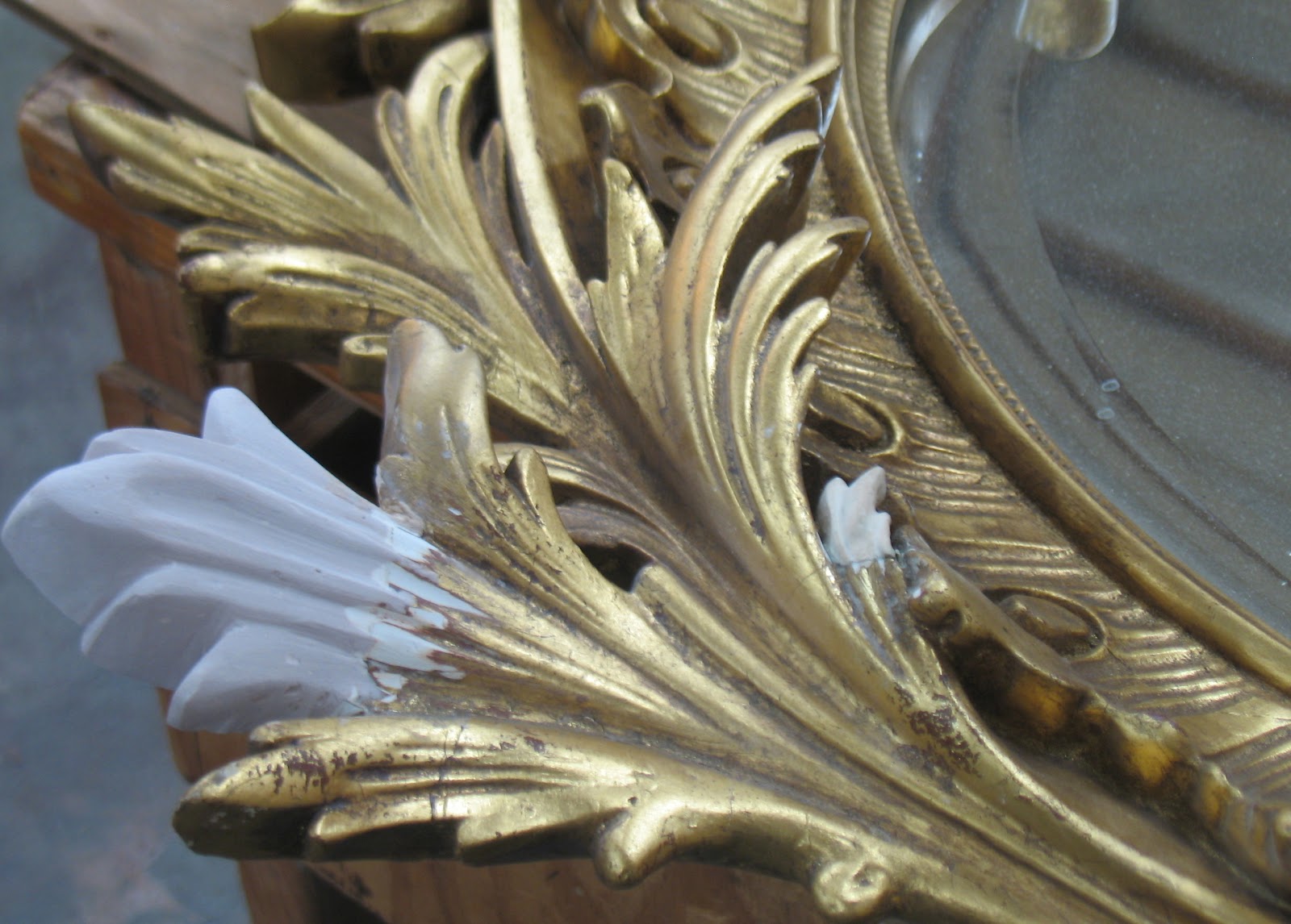 The Craftsman Restoration of Gilt Mirror Frame