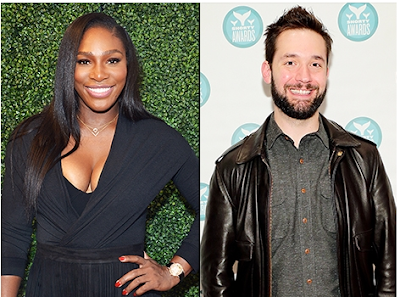 serena williams man celebrities welcome