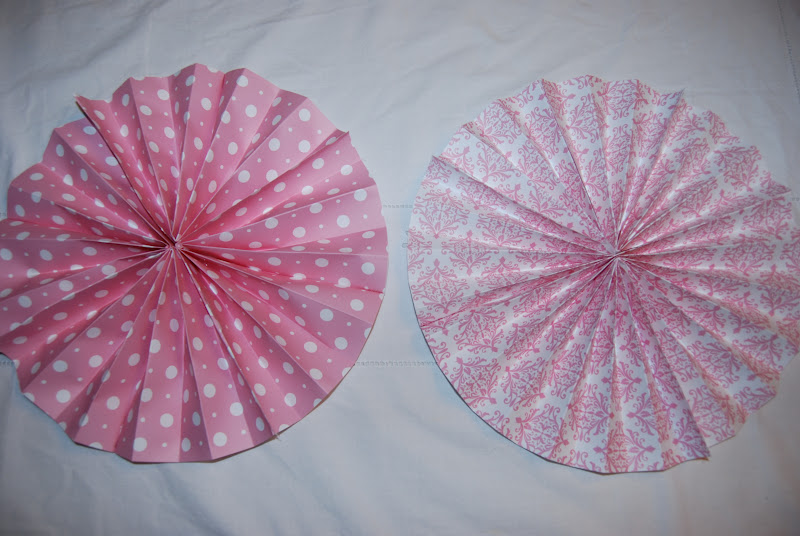 Home with Lindsay How to make circle paper fans