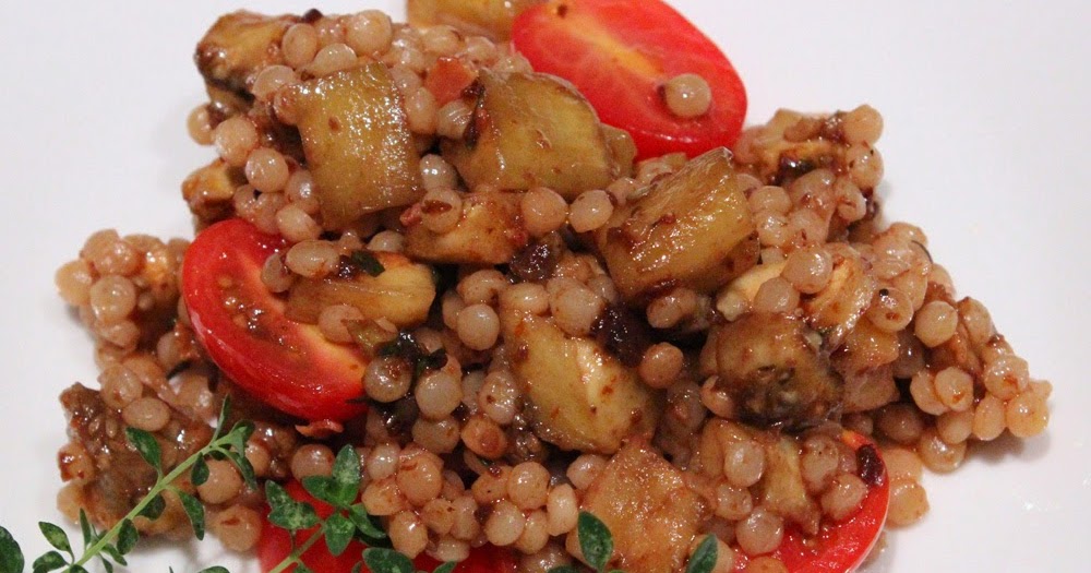 ItalianFusion Couscous & Eggplant Salad