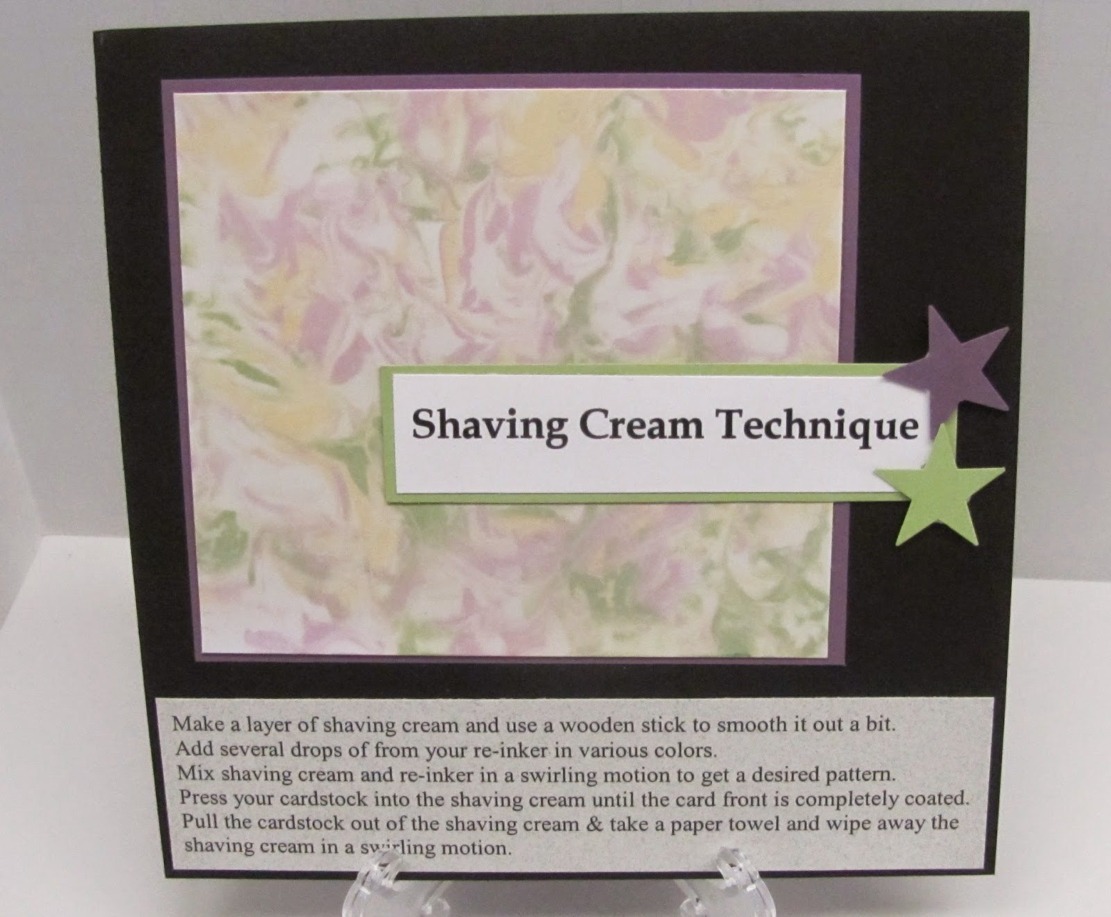 Personally Yours Technique Tuesday Shaving Cream Technique