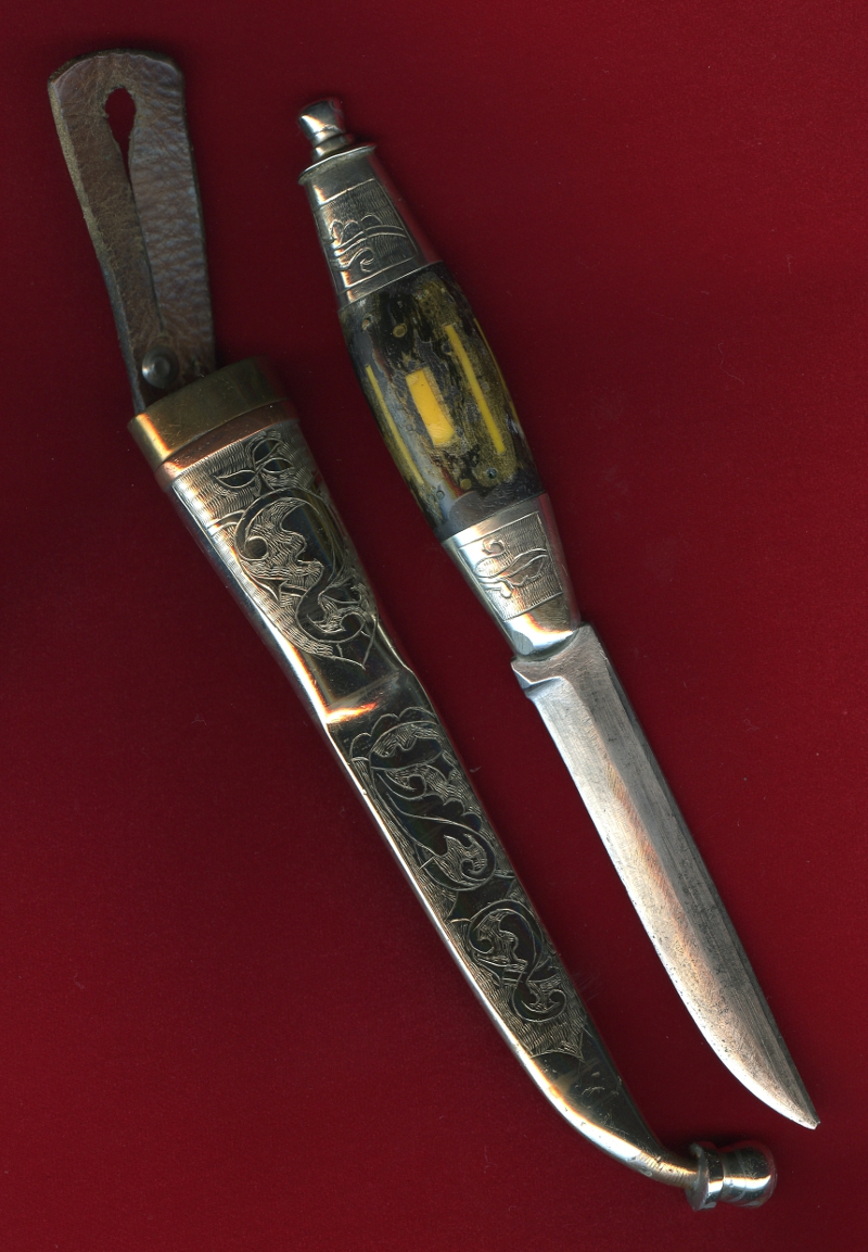 The Blade Blog Nickel Silver Knife by Axel Eriksson, Gårdsjö Sweden