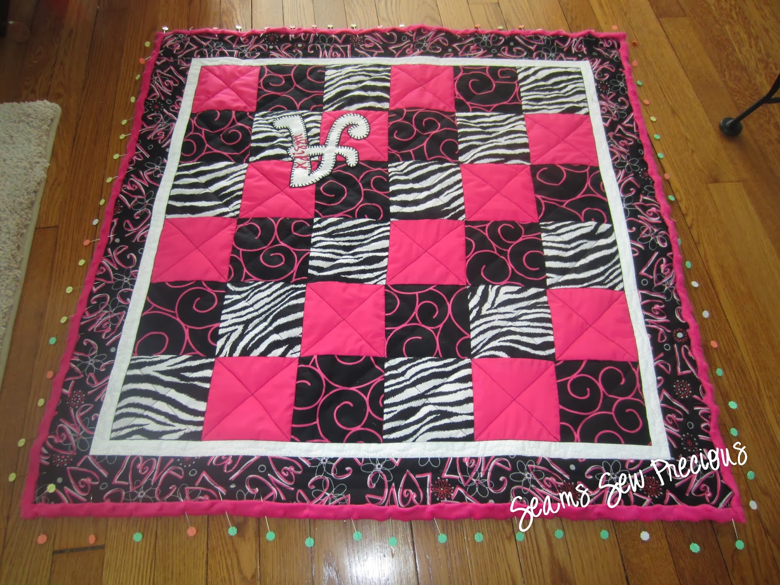 Seams Sew Precious A Self Binding Baby Quilt