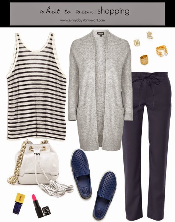 What To Wear Shopping Sunny Days & Starry Nights