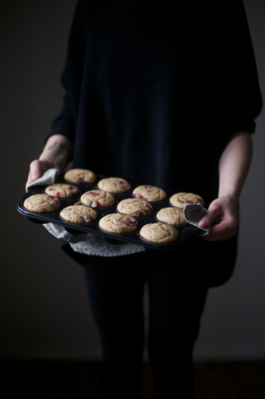 Glutenfree Banana Cherry Muffins With Cherry Frosting Our Food