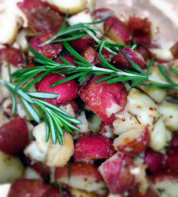 Healthy roasted red potato recipe