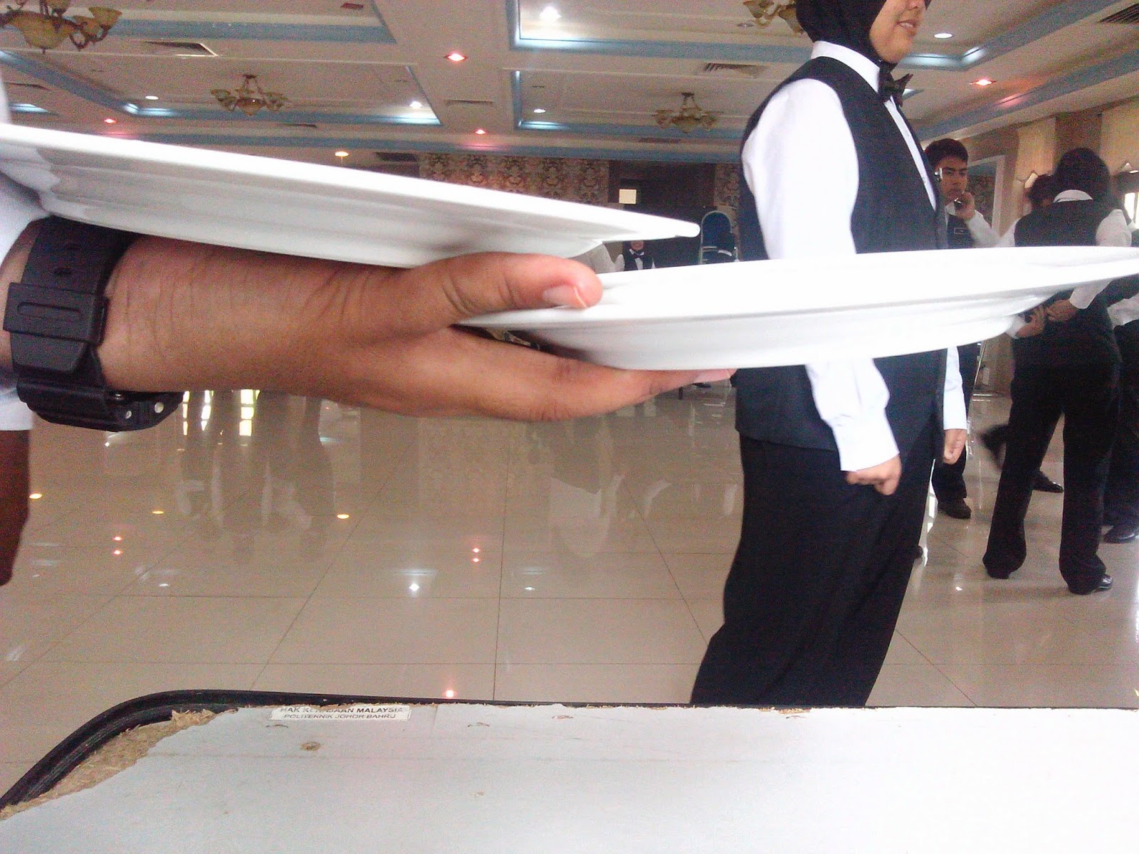 Food & Beverage Information CARRYING PLATE TECHNIQUES