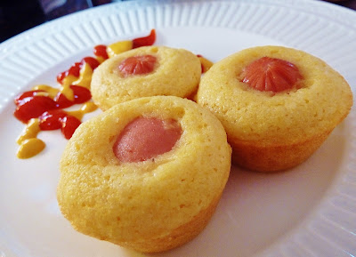 Mini Corn Dog Muffins