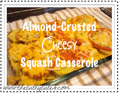  almond crusted cheesy squash casserole