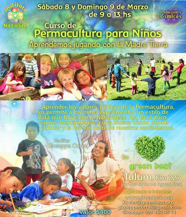 CURSO DE PERMACULTURA PARA NIÑOS