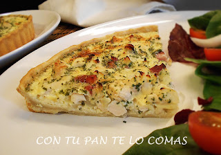 Quiche De Pollo (light)
