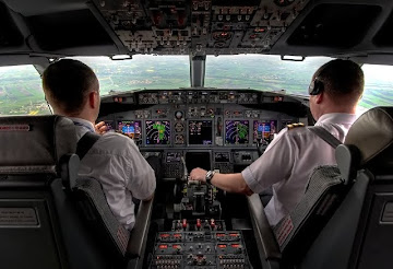 Real cockpit view