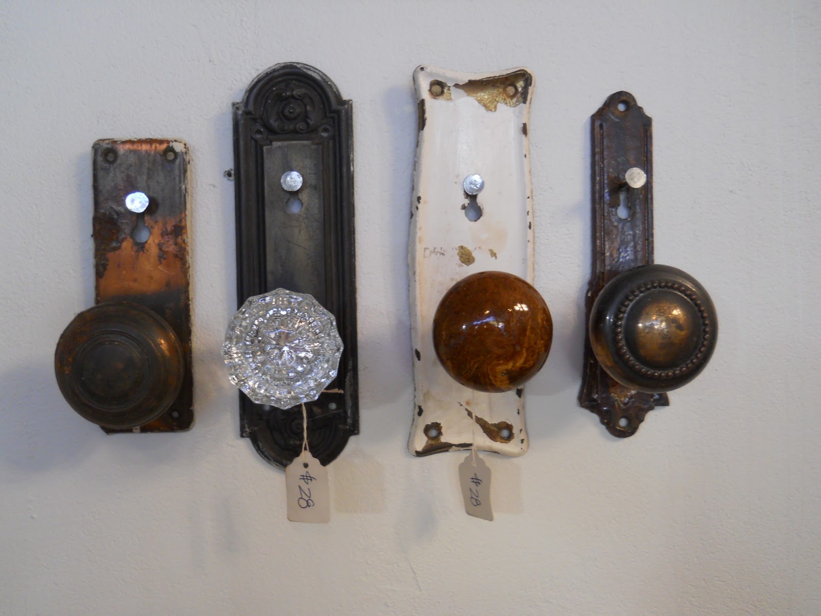 Savannah Hope Vintage Recycle Repurpose Reuse....old door knobs
