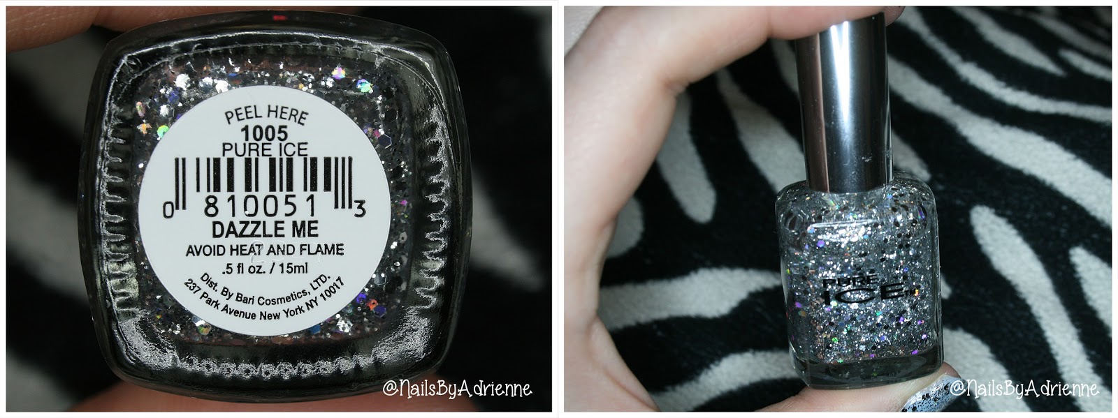 dazzle nails by andrea