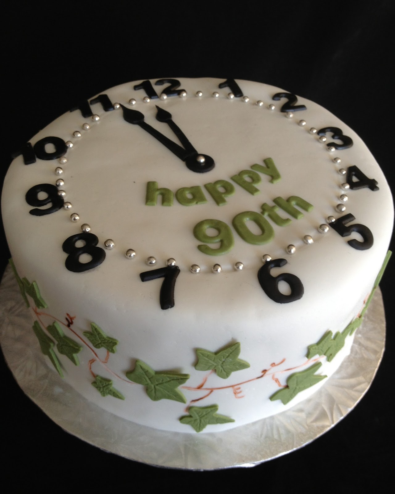 Clock Cake