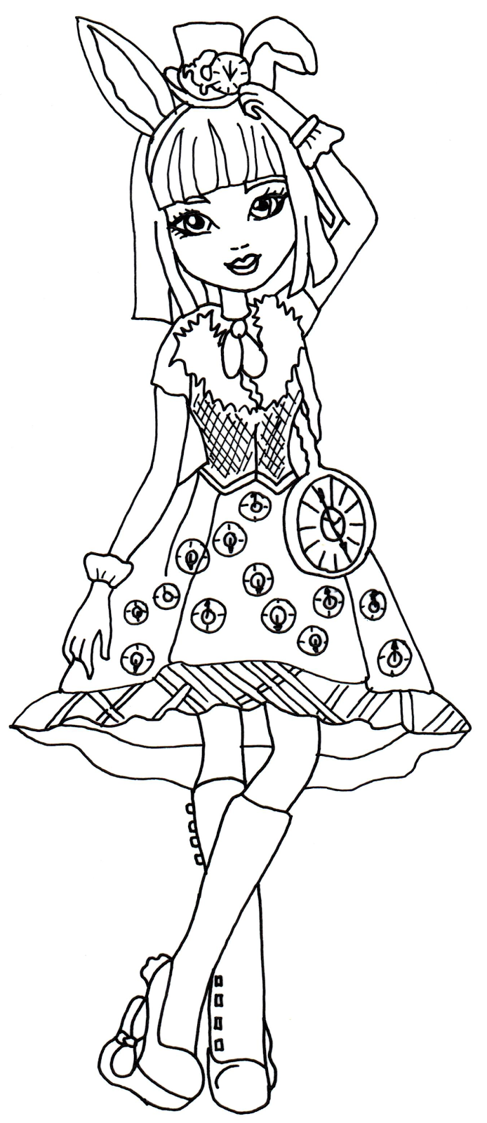 Ever After High Coloring Pages Bunny Blanc | free printable ever after high coloring pages bunny blanc Ever After High Coloring Pages Bunny Blanc | free printable ever after high coloring pages bunny blanc