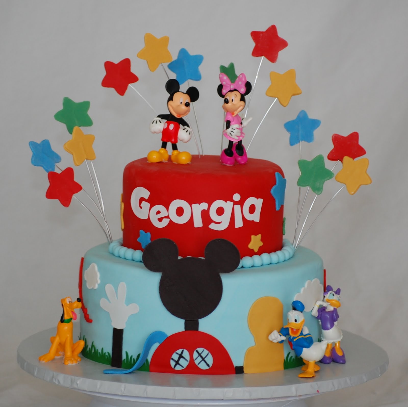 CakeFilley Mickey Mouse Club House Cake 2
