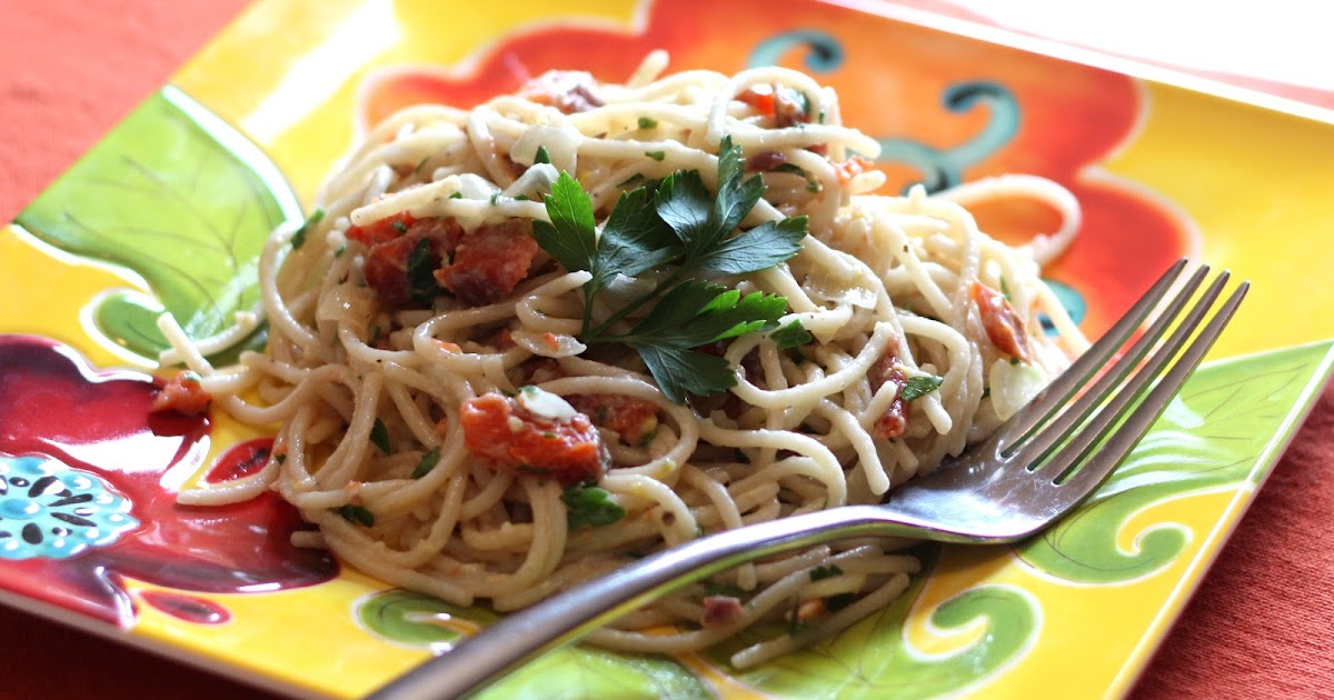 Barefeet In The Kitchen Smoked Salmon Pasta with Pine Nuts