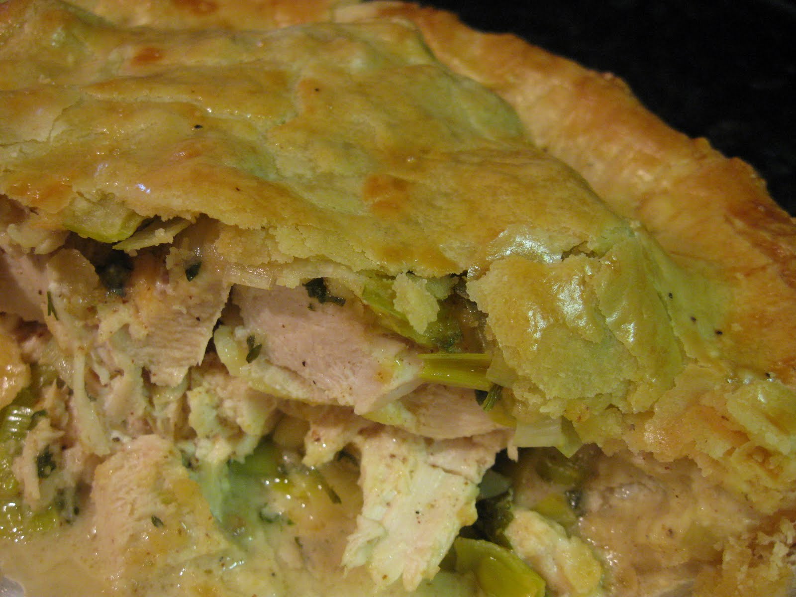 Carpe Cibus Chicken, Leek and Parsley Pie