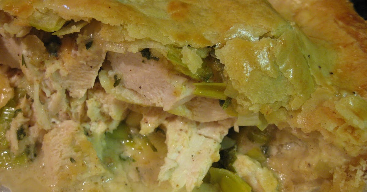 Carpe Cibus Chicken, Leek and Parsley Pie