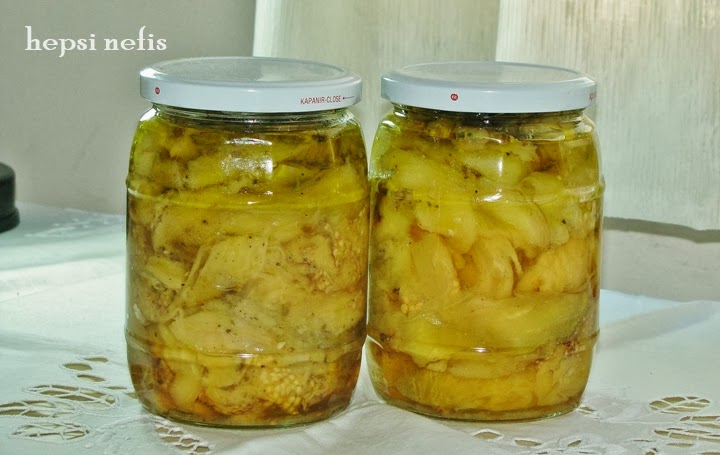 köz patlıcan konservesi közlenmiş patlıcan konserve