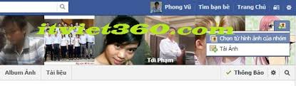 Huong dan moi nhat 2013 thay doi anh bia cho nhom trong Facebook