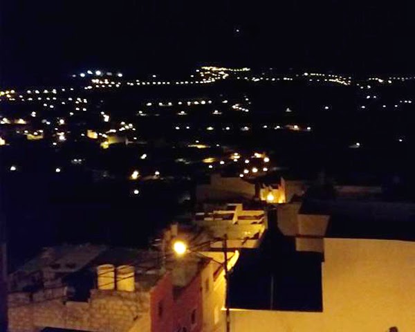 Una extraña luz en el norte de Gran Canaria Una extraña luz en el norte de Gran Canaria
