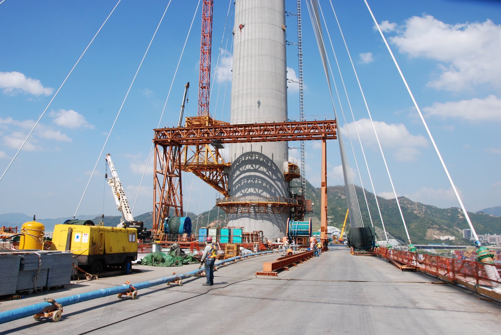 Bridge of the Week CableStayed Bridges Stonecutters Bridge (4)