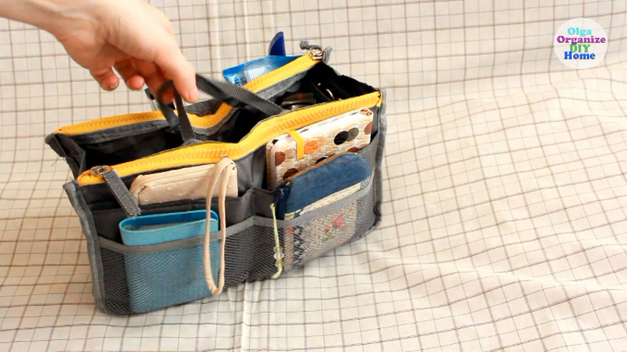 как организовать порядок в сумке, органайзер для сумки