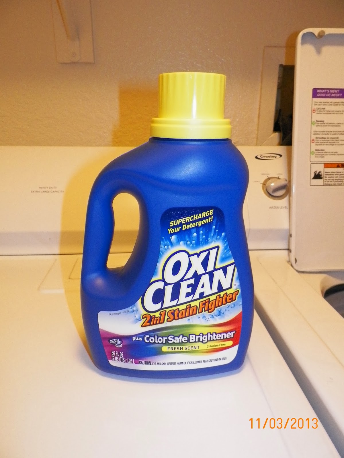 mygreatfinds OxiClean™ 2in1 Stain Fighter plus Color Safe Brightener