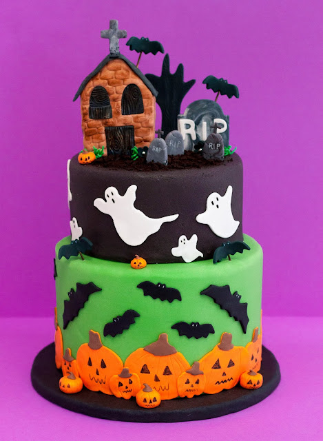 Tarta Noche De Haloween
