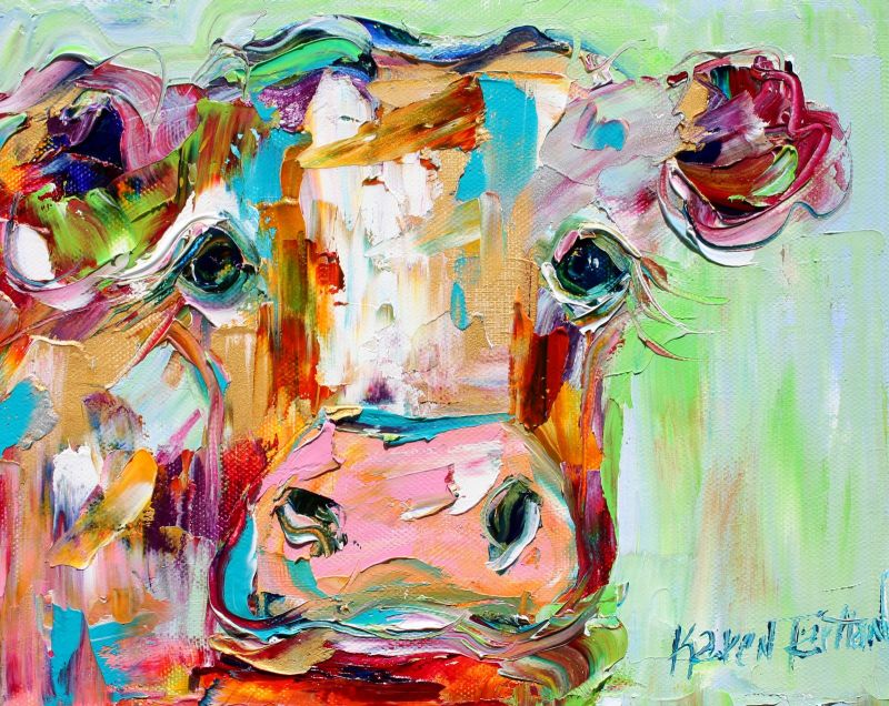 Paintings On Impulse Palette Knife Painters Group