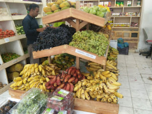 Freah deliscious fruits in Grocery stores imported from India and Sri Lanka.